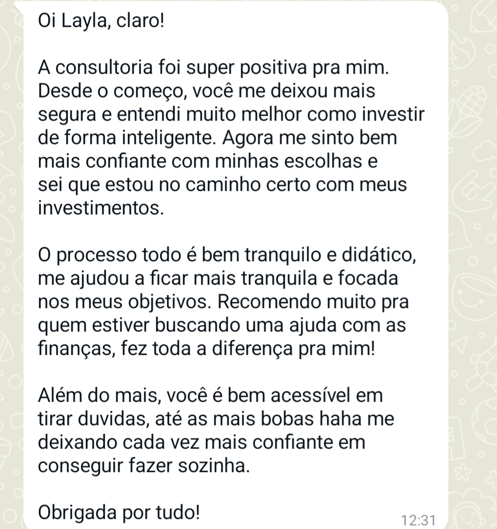 Depoimento de cliente 9